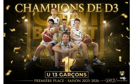 🏀 Bilan de la Saison 2025-2026 : Le CSM Basket fier de ses équipes !